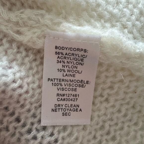 NWT Wildfox Cream Sweater with Polka Dots - M - Picture 5 of 5